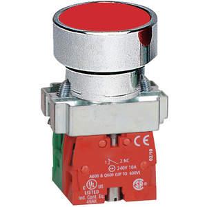 DAYTON 30G238 Unbeleuchteter Drucktaster 22 mm 1 Schließer/1 Öffner Rot | AC4NML