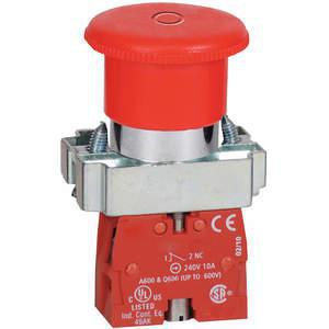 DAYTON 30G249 E-stop Push Button Non-illuminated 22mm 1nc Red | AC4NMY
