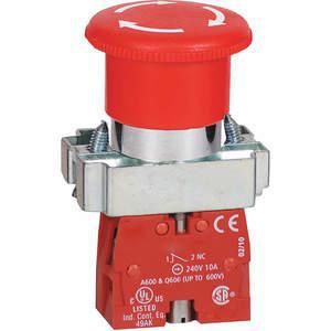DAYTON 30G253 E-stop Push Button Non-illuminated 22mm 1nc Red | AC4NNC