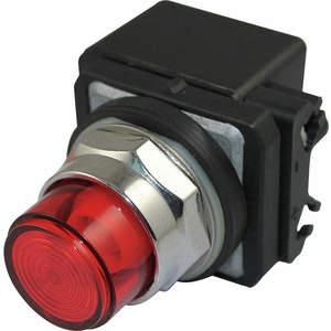 DAYTON 30G382 Kontrollleuchte LED 24 V 30 mm Chrom Rot | AC4NUQ