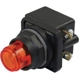 DAYTON 30G403 Kontrollleuchte LED 120 VAC/DC 30 mm Kunststoff Rot | AC4NVL