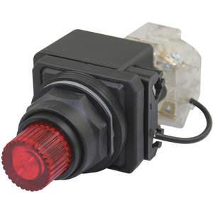 DAYTON 30G411 Pilot Light Led 24vac/dc 30mm Plastic Red | AC4NVV