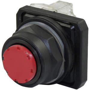 DAYTON 30G433 Unbeleuchteter Drucktaster 30 mm 1 Schließer/1 Öffner Rot | AC4NWU