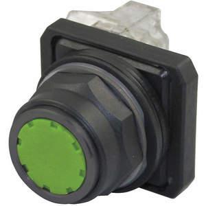 DAYTON 30G441 Unbeleuchteter Drucktaster 30 mm 1 Schließer/1 Öffner Grün | AC4NXC