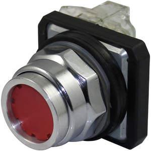 DAYTON 30G444 Unbeleuchteter Drucktaster 30 mm 1 Schließer/1 Öffner Rot | AC4NXF
