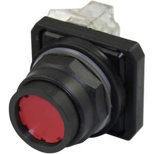 DAYTON 30G448 Unbeleuchteter Drucktaster 30 mm 1 Schließer/1 Öffner Rot | AC4NXK