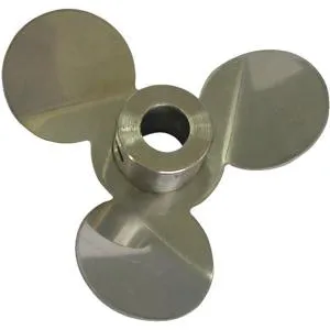 DAYTON 32V143 Propeller 4 Inch Diameter x 1/2 Inch 316 Stainless Steel | AC6CAG