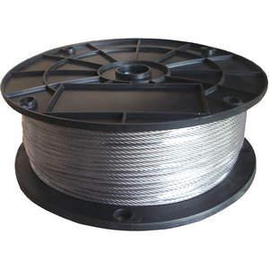 DAYTON 33RH05 Cable 3/32 Inch 250 Feet 7 x 7 Stainless Steel | AG3PGH