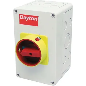 DAYTON 35JF56 Disconnect Switch 5.1 Inch Height x 5.1 Inch Width x 5.2 inch Depth | AH4RDL