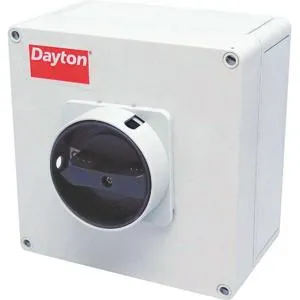 DAYTON 35JF62 Disconnect Switch 63A 40 HP 3PST 65IP | AH4RDT