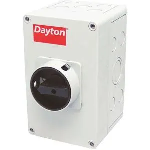 DAYTON 35JF64 Disconnect Switch 32A 20 HP 600VAC 3PST | AH4RDV