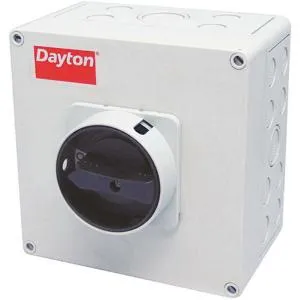 DAYTON 35JF65 Disconnect Switch 50A 30 HP 600VAC 3PST | AH4RDW