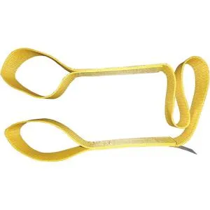 DAYTON 35XP17 Web Sling, 4 Ft. Flat Eye And Eye, Nylon, 1 Ply, 1 Inch Width | CH6JPD