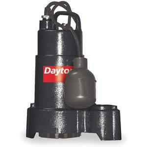 DAYTON 3BB76 Sump Pump 1/3 Hp 1-1/2 Npt 15 Feet | AC8LDB