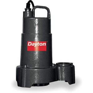 DAYTON 3BB74 Sump Pump 1/2 Hp 1-1/2 Npt 15 Feet | AC8LCZ