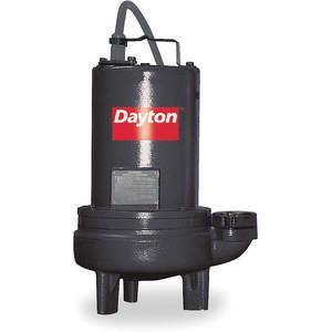 DAYTON 3BB91 Submersible Sewage Pump 2 Hp | AC8LDT