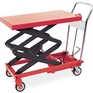 DAYTON 3KR47 Scissor Lift Cart 800 Lb. Steel Fixed | AC9VQN