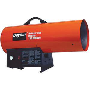 DAYTON 3VE56 Tragbarer Gasheizer Ng 150000 Btuh | AG6QDT