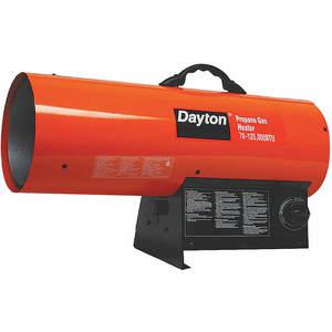 DAYTON 3VE57 Portable Gas Heater Lp 70000/125000 Btuh | AD2WHM
