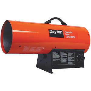 DAYTON 3VE58 Tragbarer Gasheizer Lp 120000/150000btuh | AG6QDU