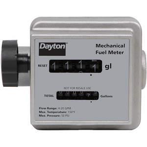 DAYTON 40M286 Durchflussmesser mechanisch 3/4 Zoll 4 bis 20 Gpm | AD3QNN