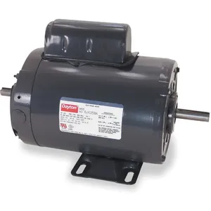 DAYTON 4K146 Tool Motor, Dual Shaft, 1 HP, Nameplate 1725 RPM, 115/230 Voltage | AD8FWE