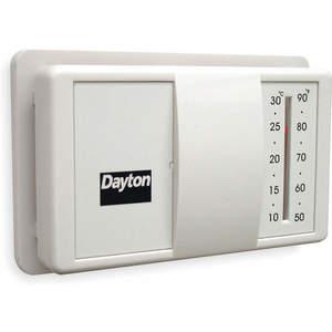 DAYTON 4PU45 Low V Thermostat Nur Wärme, Weiß | AD9DTL