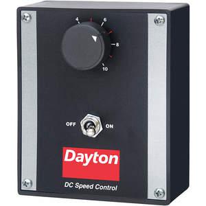 DAYTON 4Z527 DC Speed Control, Enclosed, NEMA 1, 2A Max., 0 to 90/180V DC, On/Off | AE2QXW
