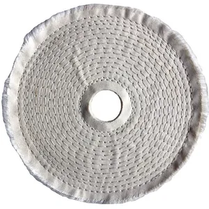 DAYTON 5A724 Buffing Wheel Spiral Sewn 6 Inch Diameter | AE2ZAM