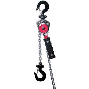 DAYTON 5YGF5 Lever Chain Hoist, 550 lb, Alloy Steel Chain, 13/16 In Hook Opening | AE7HAA
