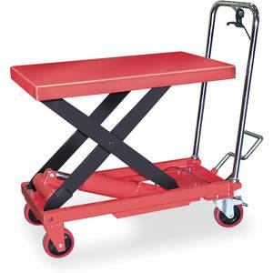 DAYTON 6W803 Fixed Scissor Lift Cart, Steel, 1000 lb | AF2NKF