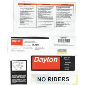 DAYTON MH5RTD1A12G Product Label Kit | AJ2AZM 46J150