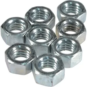 DAYTON PP60221G Hex Nut 3/8-16 Zinc Plated PK8 | AG9YDN 23CJ48