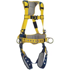 DBI-SALA 1100797 Body Harness L Quick-Connect Construction | AH9NMM 40MD03