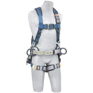DBI-SALA 1102387 Full Body Harness, Vest Style, PVC Coated D-Ring | AE2CZD 4WLZ3