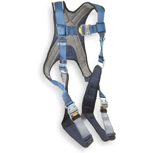 DBI-SALA 1107976 Full Body Harness, Grey, Medium, Built-In Comfort Padding | AC3NQF 2UZK2