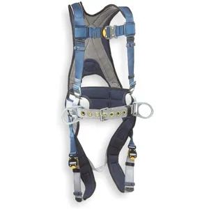 DBI-SALA 1108500 Construction Harness, 6000 lb Tensile Strength, Blue | AC3NQJ 2UZK5