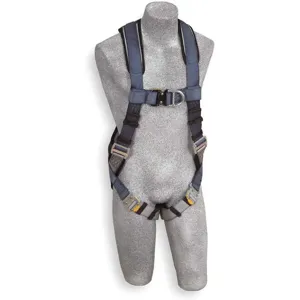 DBI-SALA 1108532 Full Body Harness, Vest-Style, Nylon, 420 lb, XL, Blue | AC3NQR 2UZL3