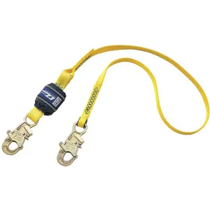 DBI-SALA 1246011 Shock Absorbing Lanyard, Polyester, Snap Hook End Connection | AG6TWG 46W439