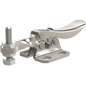 DESTACO 205-SSS Horizontal Hold Down Clamp, Stainless Steel, Solid Bar, 75 lb | AB6JCF 21TE86