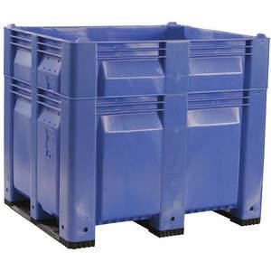 DECADE PRODUCTS C40SBL3-H46 Bulk Container Blue 40-3/4 Inch Height | AH9DXM 39UV22