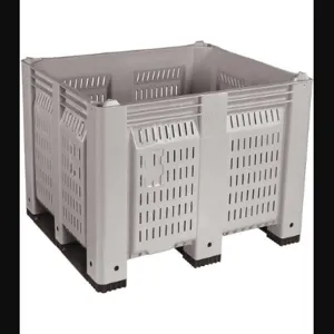 DECADE PRODUCTS M40PGY3 Bulk Container Gray 36-3/4 Inch Width | AH9DXF 39UV16