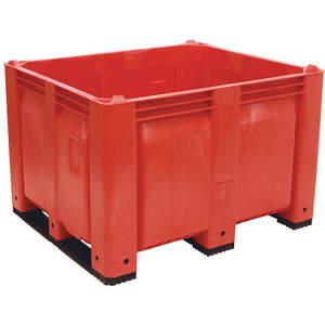 DECADE PRODUCTS M40SRD1 Bulk Container Red 25-3/4 Inch Height | AH9DYC 39UV36