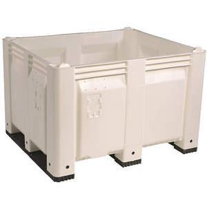 DECADE PRODUCTS M40SWH3 Bulk Container White 36-3/4 Inch Width | AH9DXR 39UV26