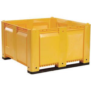 DECADE PRODUCTS M48SYL6 Bulk Container Yellow 24 Inch Height | AH9DXY 39UV32