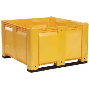 DECADE PRODUCTS M48SYL6 Bulk Container Yellow 24 Inch Height | AH9DXY 39UV32