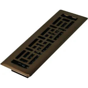 DECOR GRATES AJH212-RB 2 x 12 Oriental Steel Plated Rubbed Bronze | AE6KFP 5TFJ5