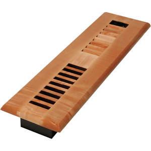 DECOR GRATES WML210-N 2 x 10 Louvered Solid Maple Natural | AE6KGH 5TFL4