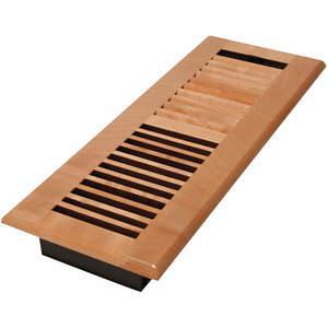 DECOR GRATES WML414-N 4 x 14 Louvered Solid Maple Natural | AE6KGN 5TFL9