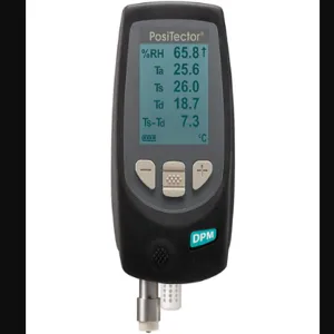 DEFELSKO PosiTector DPM Dew Point Meter, 0 - 100 Relative Humidity Range | AB9ZLW 2GYC5